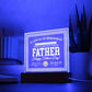 Dad Worlds Greatest Farter - Acrylic Square