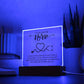 Truly Amazing Nurse Acrylic Square