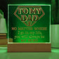 Dad Be My Hero - Acrylic Square
