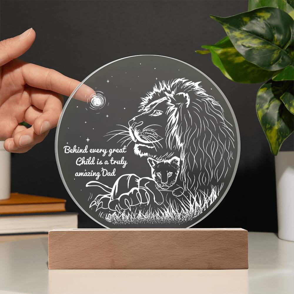 Amazing Dad - Acrylic Circle