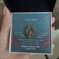 Sorry Mistakes And Faults Forever Love Necklace