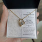 Daughter In Law Wedding-Be The One Forever Love Necklace