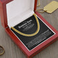 Bonus Son Will Last Eternity Black Cuban Link Chain