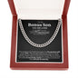 Bonus Son Will Last Eternity Black Cuban Link Chain